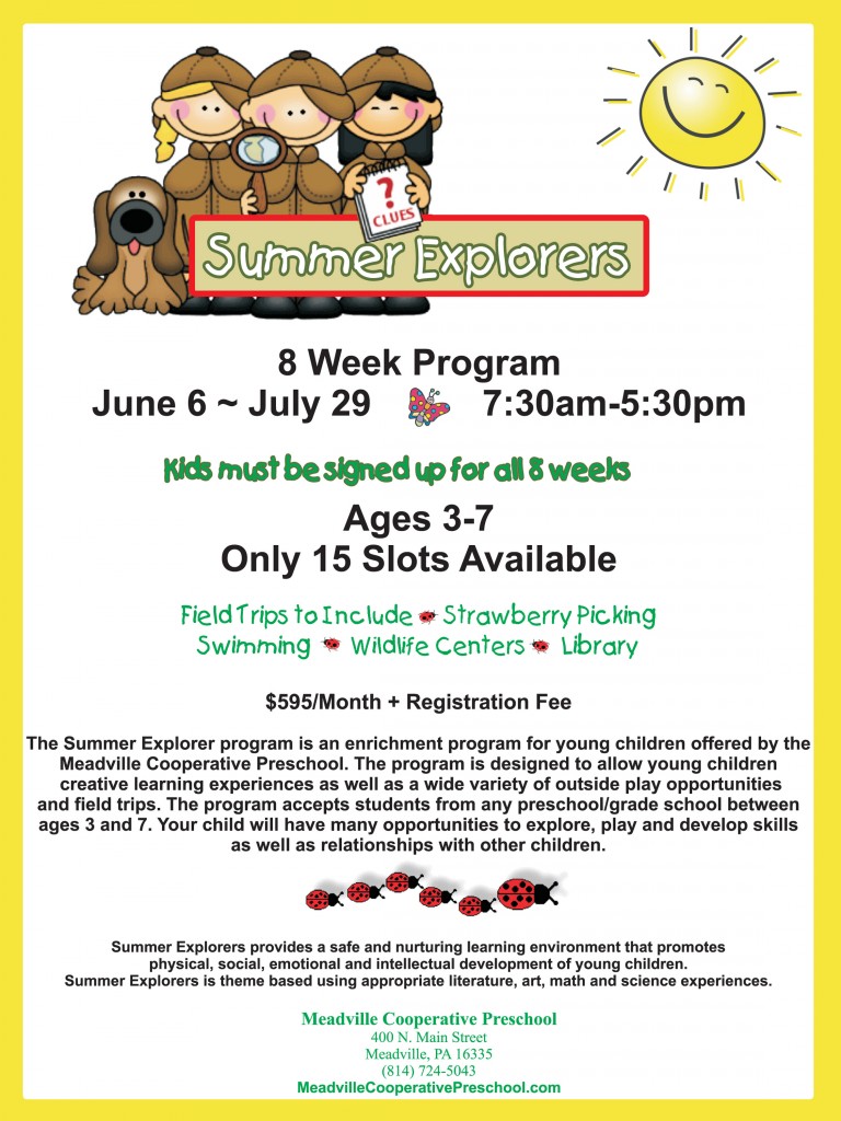 Meadville Summer Program